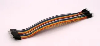 Sada propojovacích kabelů pro Arduino 20 ks , M-M , 20cm