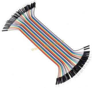 Sada propojovacích kabelů pro Arduino 40 ks , M-M , 20cm